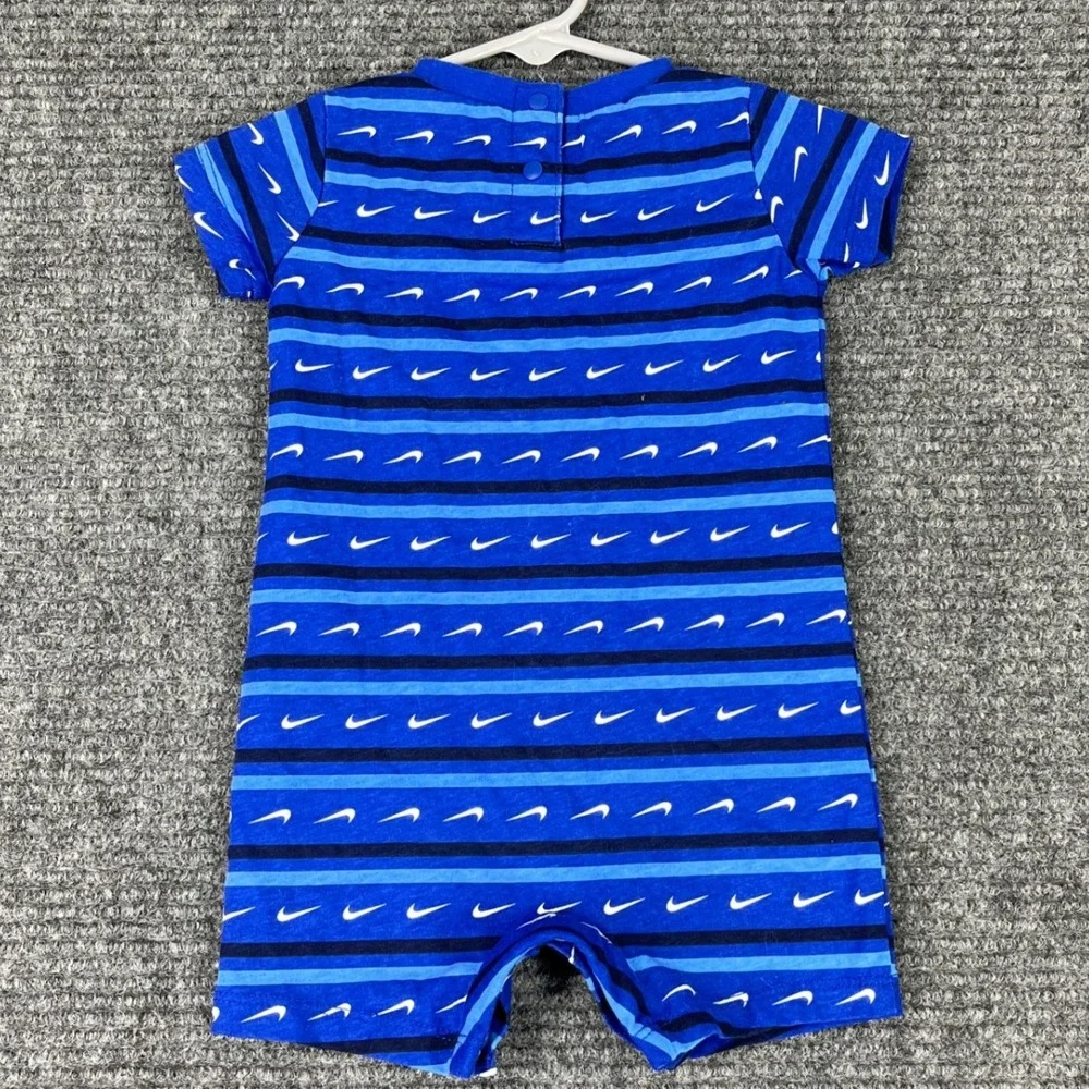 Nike Romper Infants 6M Sporty Athleisure‎ Streetwear Summer Snap Suit